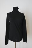画像1: uca wholegarment knit turtle pullover black (1)