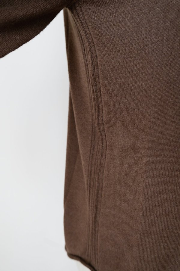 画像4: uca wholegarment knit turtle pullover brown (4)