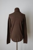 画像3: uca wholegarment knit turtle pullover brown (3)