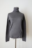 画像1: uca wholegarment knit turtle pullover grey (1)