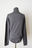 画像3: uca wholegarment knit turtle pullover grey (3)