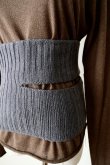 画像11: uca wholegarment knit slit bustier (11)
