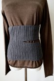 画像9: uca wholegarment knit slit bustier (9)