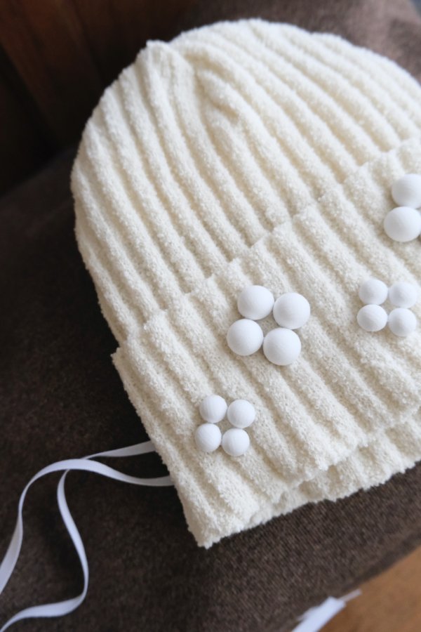 画像3: RIV NOBUHIKO (リブ ノブヒコ）OAKHILL KNIT CAP white (3)