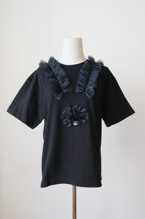 画像1: SOWA Bunny T  black (1)