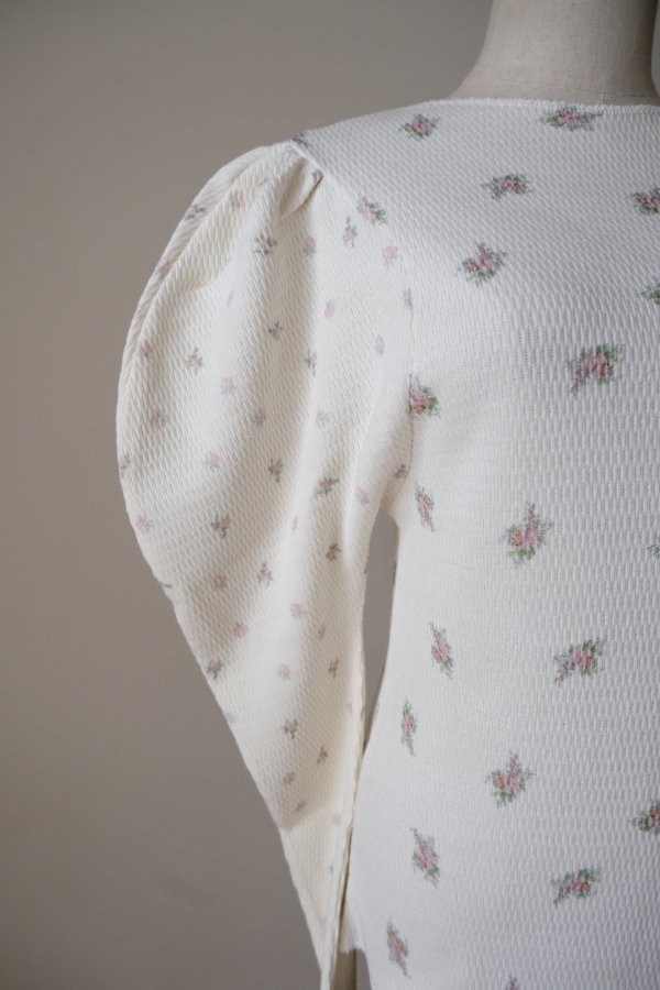 画像5: DECO depuis DECO depuis 1985 PRINT BLOCK TOPS pink (5)