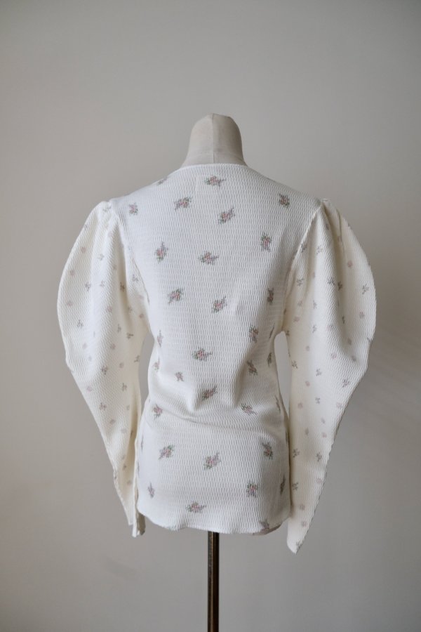 画像3: DECO depuis DECO depuis 1985 PRINT BLOCK TOPS pink (3)