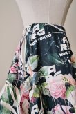 画像6: NON TOKYO DIRECT PRINT RIB GATHER SKIRT ARG ROSE (6)