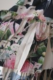 画像5: NON TOKYO DIRECT PRINT RIB GATHER SKIRT ARG ROSE (5)