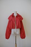 画像1: YuumiAria（ユウミアリア）SHORT WIND BLOUSON red (1)