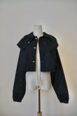 画像5: YuumiAria（ユウミアリア）SHORT WIND BLOUSON black (5)