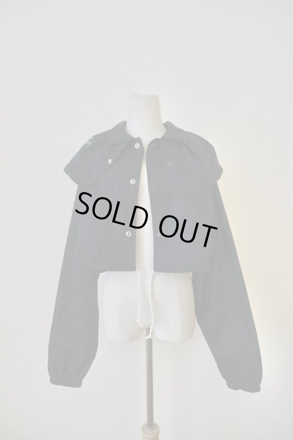画像5: YuumiAria（ユウミアリア）SHORT WIND BLOUSON black (5)