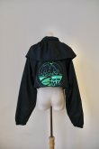 画像1: YuumiAria（ユウミアリア）SHORT WIND BLOUSON black (1)