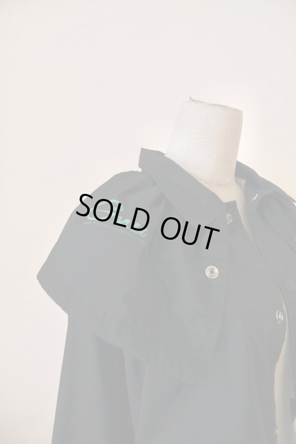 画像7: YuumiAria（ユウミアリア）SHORT WIND BLOUSON black (7)