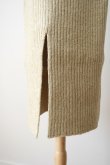 画像5: uca tweed knit silk skirt M yellow (5)