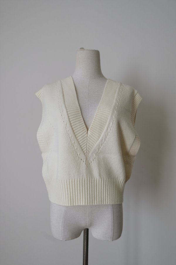 画像1: uca 2way vest white (1)