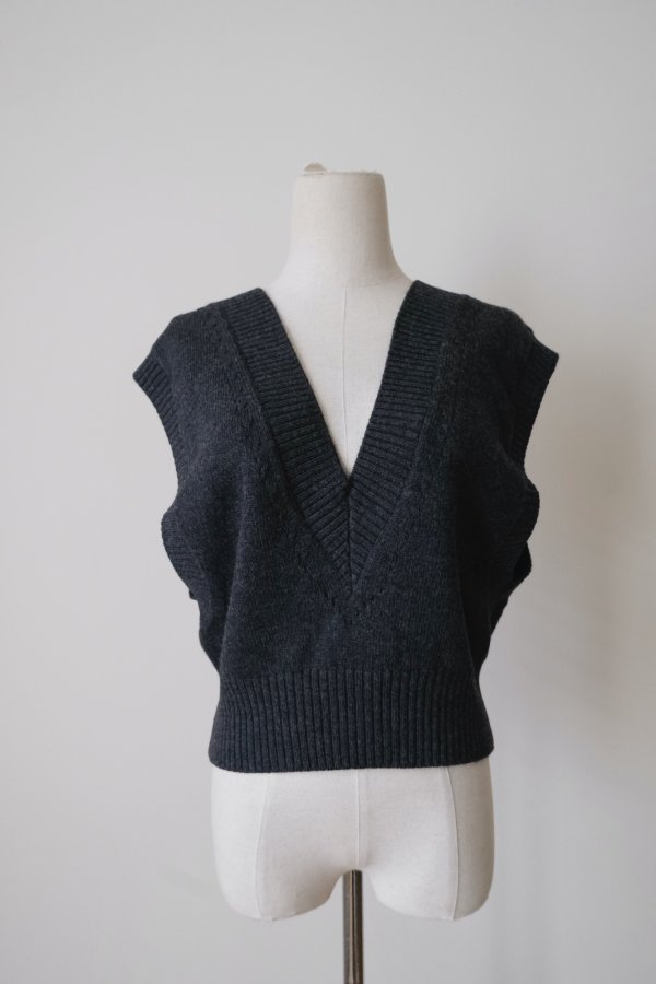 画像3: uca 2way vest melange grey (3)