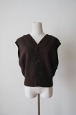 画像2: uca 2way vest melange brown (2)