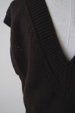 画像5: uca 2way vest melange brown (5)