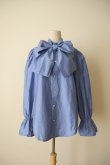 画像1: sister jane Eos Stripe Bow Blouse (1)