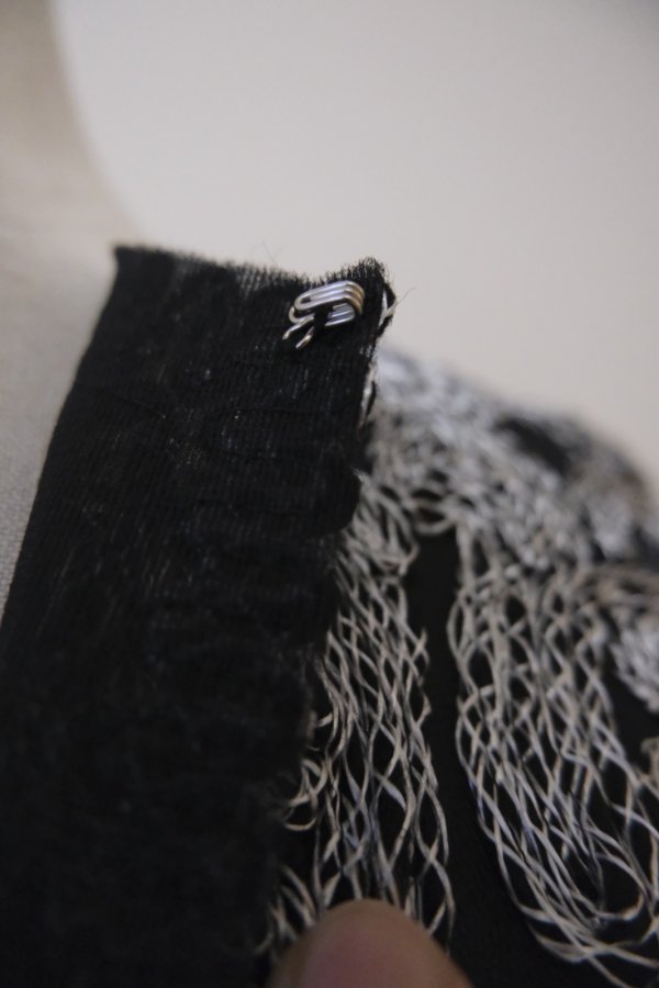 画像3: Yuumi ARIA EMBROIDERY VEST black (3)