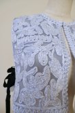 画像3: Yuumi ARIA EMBROIDERY VEST sax (3)