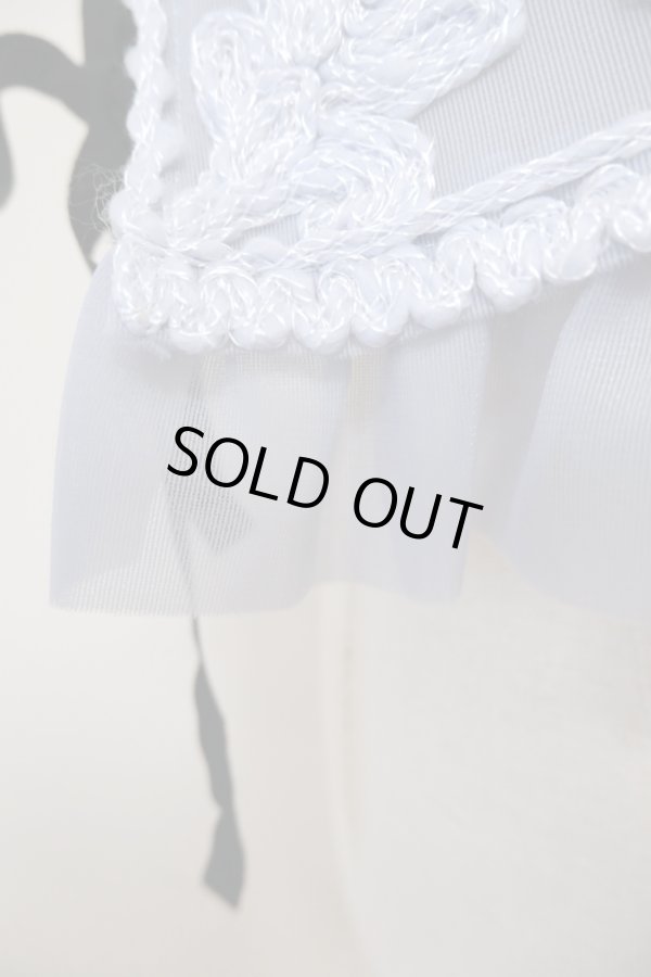 画像4: Yuumi ARIA EMBROIDERY VEST sax (4)