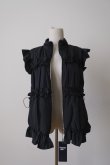 画像2: naokitomizuka REEBOK quilted vest black (2)