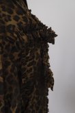 画像5: naokitomizuka Leopard frill blouson brown (5)