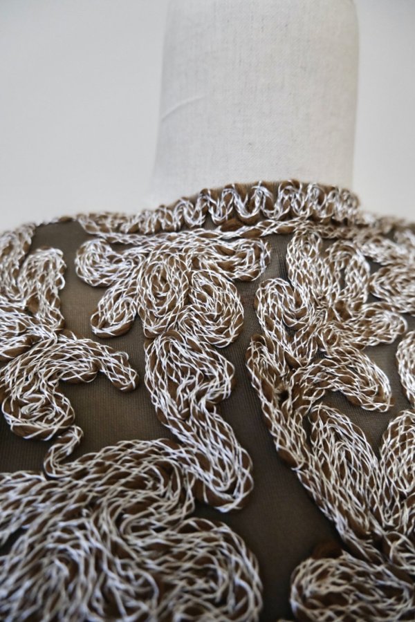 画像5: Yuumi ARIA EMBROIDERY VEST brown (5)