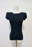 画像1: YUUNA ICHIKAWA  Shoulder pad mini sleeve tops (1)