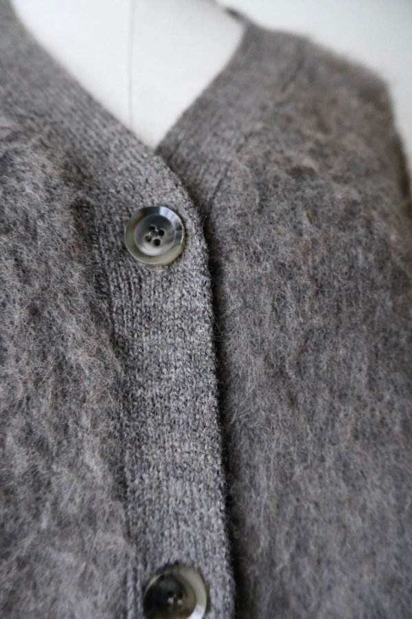 画像5: MERELY MADE MERELY SNUG BERKUT RAGLAN CARDIGAN / SMOKY BROWN (5)