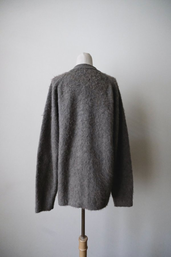 画像4: MERELY MADE MERELY SNUG BERKUT RAGLAN CARDIGAN / SMOKY BROWN (4)