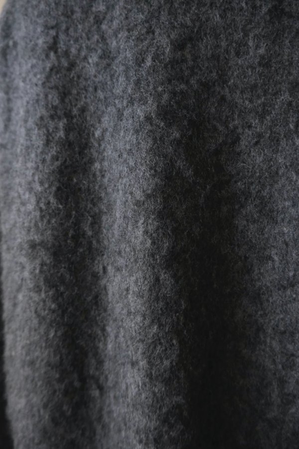 画像7: MERELY MADE MERELY SNUG BERKUT RAGLAN CARDIGAN / CHACOAL GREY　 (7)