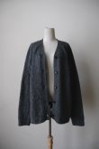 画像6: MERELY MADE MERELY SNUG BERKUT RAGLAN CARDIGAN / CHACOAL GREY　 (6)