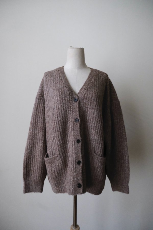画像1: KLOKE Bloom Cardigan walnut (1)