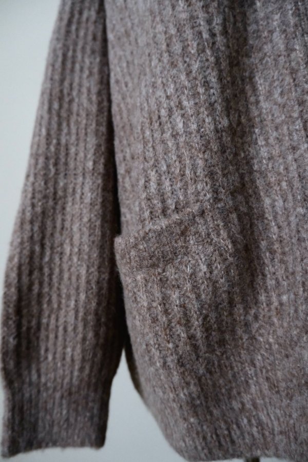画像6: KLOKE Bloom Cardigan walnut (6)