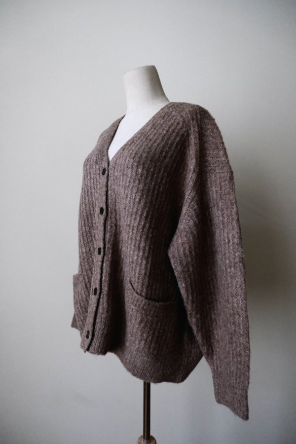 画像2: KLOKE Bloom Cardigan walnut (2)