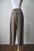 画像4: MERELY MADE MERELY WOOLEN PINTUCK SLACKS / MOCHA BROWN　 (4)