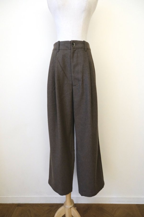 画像1: MERELY MADE MERELY US INFORMAL PANTS / SMOKED OAK　 (1)