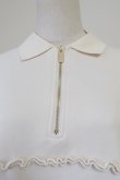 画像4: sister Vela Ruffle Polo Sweatshirt (4)