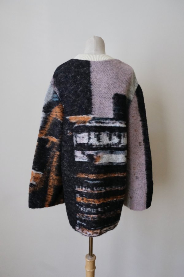画像3: bedsidedrama Dim Dream Knit Sweater white (3)