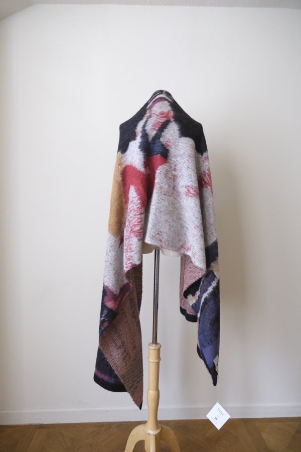 画像1: bedsidedrama Dim Dream Knit Throw black (1)