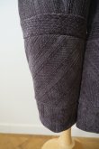画像5: bedsidedrama Pattern Switch Wide Pants chacoal (5)