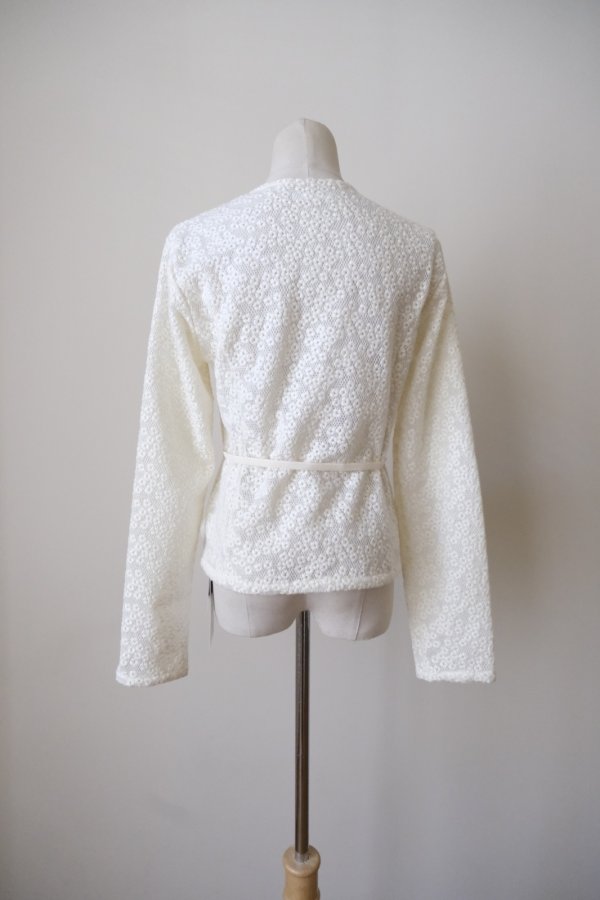 画像3: AOIWANAKA  Lace Panel Blouse (3)