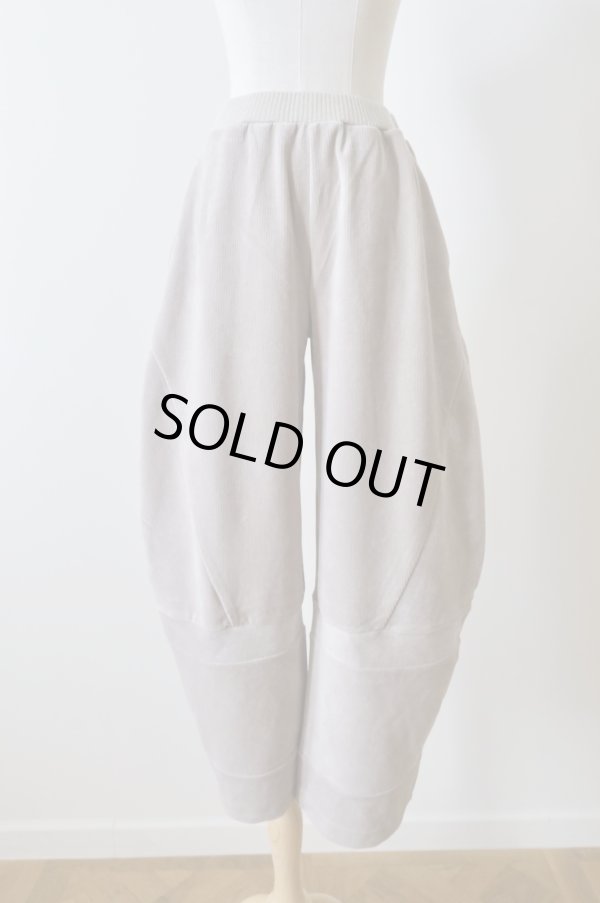 画像1: bedsidedrama Pattern Switch Wide Pants BEIGE　 (1)