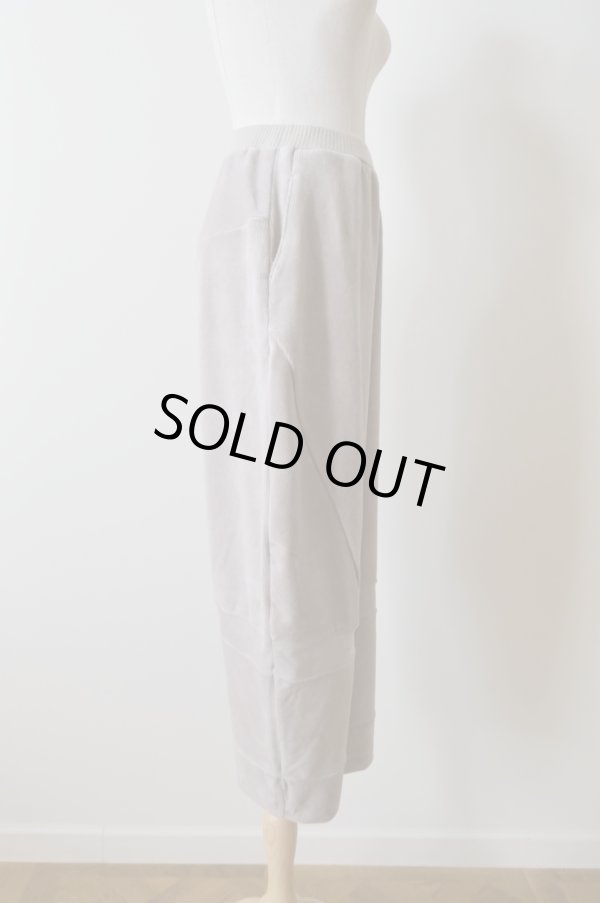 画像2: bedsidedrama Pattern Switch Wide Pants BEIGE　 (2)