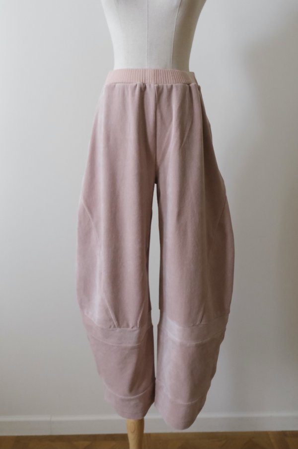画像1: bedsidedrama Pattern Switch Wide Pants PINK (1)