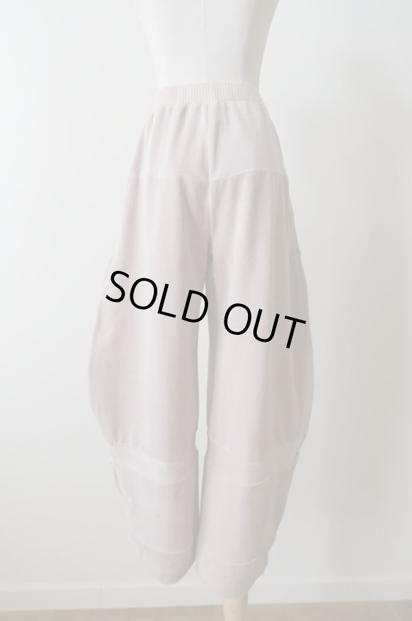 画像3: bedsidedrama Pattern Switch Wide Pants PINK (3)