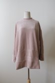 画像1: bedsidedrama Pattern Switch Pullover PINK (1)